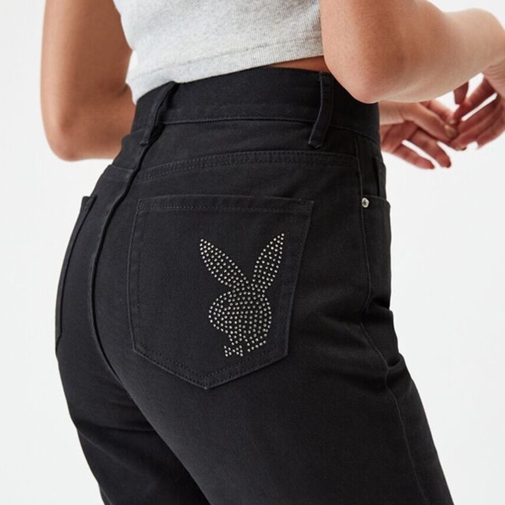 Playboy X Pacsun Bunny Rhinestone Jeans